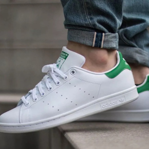 ADIDAS ORIGINALS STAN SMITH | WHITE/GREEN | LIFESTYLE SHOES/Sneakers | NEW/NWT!! - Picture 7 of 13